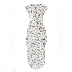 Elliatt Maxi Dress Womens Small  Floral Evermore Swiftie Cottagecore Fairy Chic